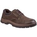 Brown - Front - Cotswold Men Thickwood Lace Up Nubuck Leather Casual Shoe