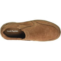 Tan - Lifestyle - Hush Puppies Mens Jasper Slip On Leather Shoes