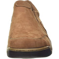 Tan - Close up - Hush Puppies Mens Jasper Slip On Leather Shoes