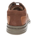 Brown - Pack Shot - Hush Puppies Mens Max Hanston Lace Up Dress Shoe