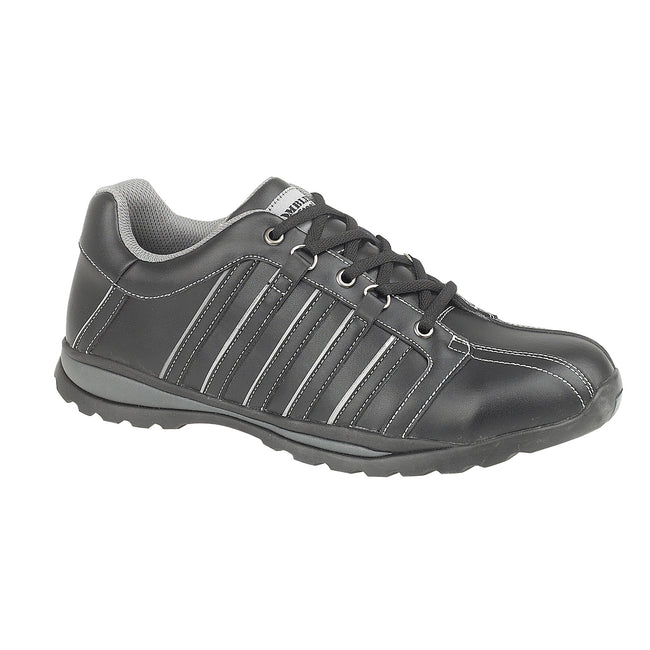 Black - Front - Amblers Steel FS50 Safety Trainer - Mens Shoes - Trainers Safety