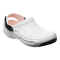 White - Front - Crocs Unisex Adults Bistro Pro Literide Slip On Shoe