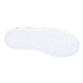 Pink - Side - Flossy Sasha Girls Junior Touch Fastening Shoe