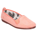 Coral - Front - Flossy Womens-Ladies Dosier Slip On Shoe