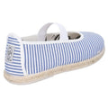 Royal Blue - Back - Flossy Childrens-Girls Ninez Slip On Shoe