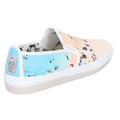 Ecru - Back - Flossy Womens-Ladies Pastel Slip On Shoe