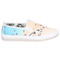 Ecru - Lifestyle - Flossy Womens-Ladies Pastel Slip On Shoe
