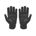 Black - Back - Stanley Vibration Absorbing Leather Performance Glove