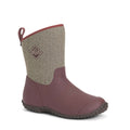 Raisin Purple - Front - Muck Boots Womens RHS Muckster II Slip On Short Boots