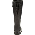 Black - Side - Muck Boots Womens Chore Adjustable Tall Wellington Boots