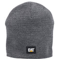 Dark Grey - Front - Caterpillar Logo Knit Cap