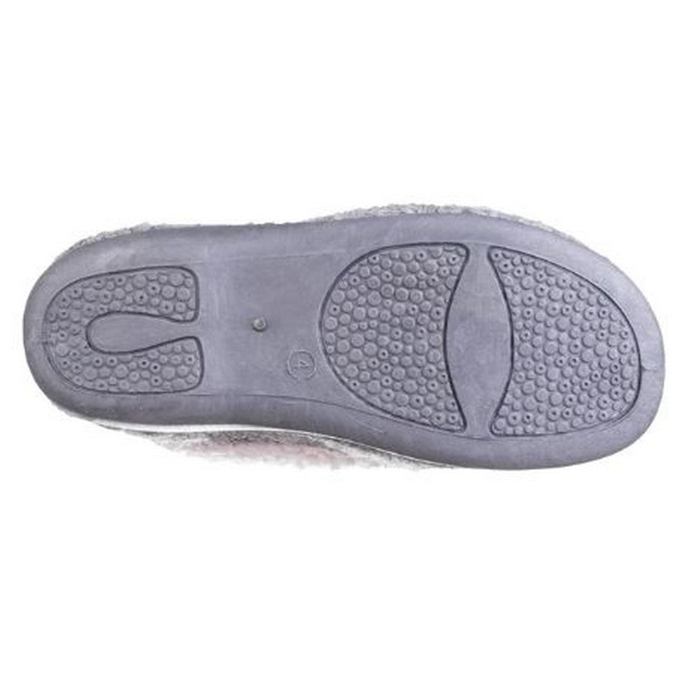 Grey - Lifestyle - Fleet & Foster Womens-Ladies Alaska Slip On Slippers