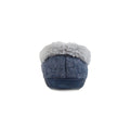 Navy - Close up - Fleet & Foster Womens-Ladies Alaska Slip On Slippers