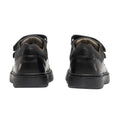 Black - Pack Shot - Geox Boys J Riddock Touch Fastening Leather Shoe