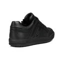Black - Side - Geox Boys Junior J Arzach B. D Lace Up Leather Trainer