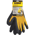 Yellow-Black - Back - DeWalt Latex Coated Gripper Gloves