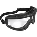 Black-Clear - Front - Stanley Basic Safety Goggle