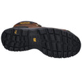 Dark Brown - Side - Caterpillar Mens Spiro Lace Up Waterproof Safety Boot