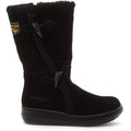 Black - Back - Rocket Dog Womens-Ladies Slope Mid Calf Winter Boot