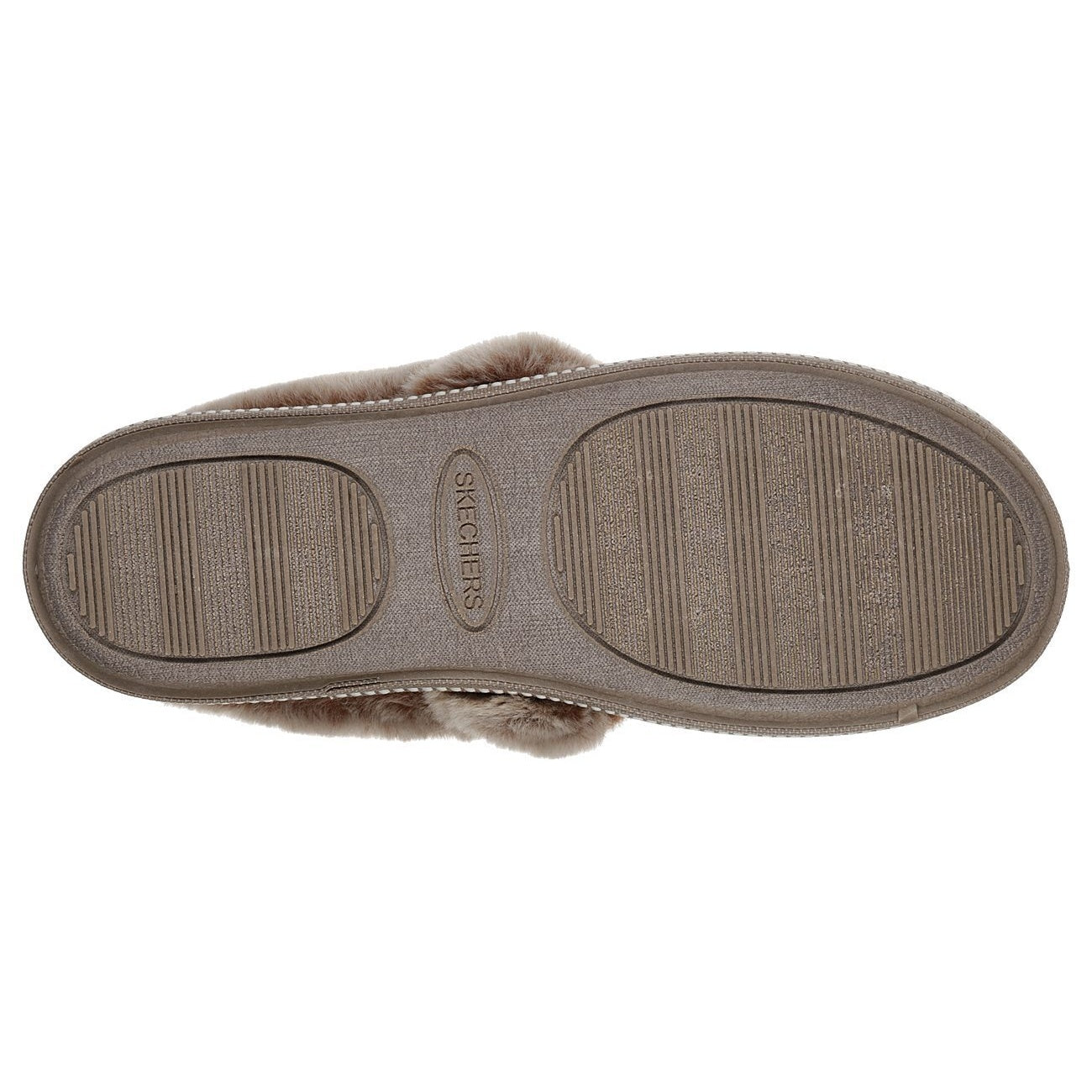 Brown - Lifestyle - Skechers Womens Fur Lined Slipper