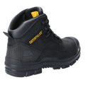 Black - Back - Caterpillar Mens Bearing Lace Up Safety Boot