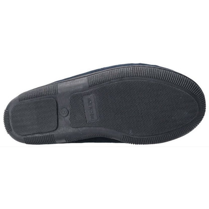 Navy - Lifestyle - Hush Puppies Mens Ace Slip On Leather Slipper