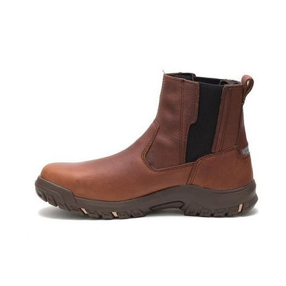 Butterscotch - Side - Caterpillar Womens Abbey Slip On Safety Boot