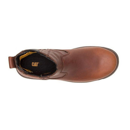 Butterscotch - Pack Shot - Caterpillar Womens Abbey Slip On Safety Boot