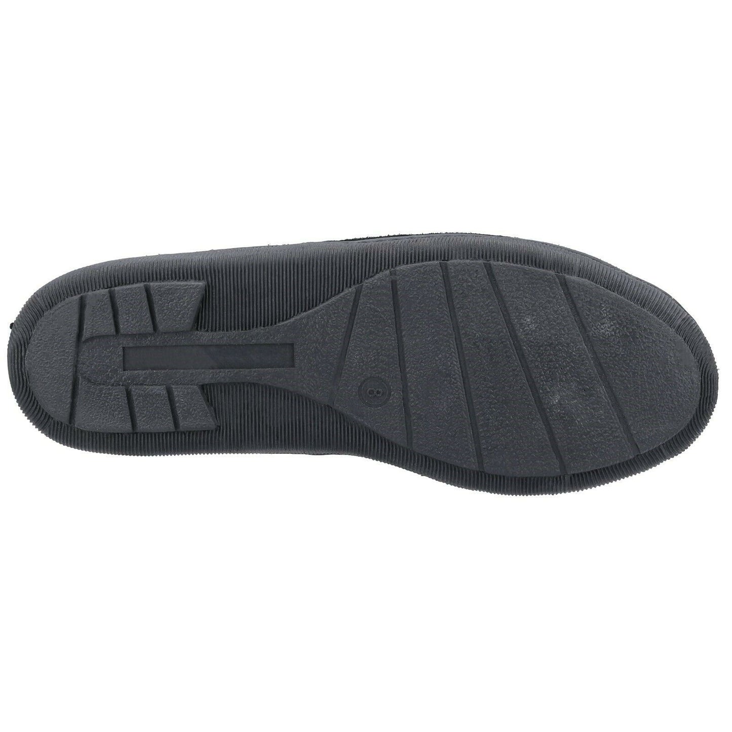 Black - Lifestyle - Hush Puppies Mens Arnold Slip On Leather Slipper