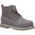 Grey - Front - Amblers Safety Womens AS105 Mimi Leather Safety Boots