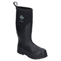Black - Front - Muck Boots Unisex Adults Chore Max S5 Safety Welllington