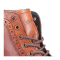 Tan - Pack Shot - Cotswold Mens Dauntsey Lace Up Leather Boot