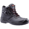Black - Front - Centek Mens FS336 S3 Lace Up Leather Safety Boot