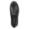 Black - Lifestyle - Geox Girls Agata D Slip On Leather Shoe