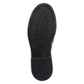 Black - Pack Shot - Geox Girls Agata D Slip On Leather Shoe