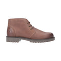 Tan - Side - Cotswold Mens Stroud Lace Up Leather Boot