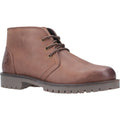 Tan - Front - Cotswold Mens Stroud Lace Up Leather Boot