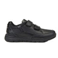 Black - Back - Geox Boys J Xunday B Touch Fastening Trainer