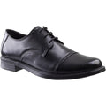 Black - Front - Amblers Mens Bristol Safety Lace Up Leather Shoes