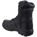 Black - Side - Magnum Mens Rigmaster Leather Safety Boot