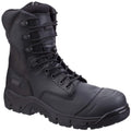 Black - Front - Magnum Mens Rigmaster Leather Safety Boot