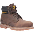 Brown - Front - Caterpillar Mens Powerplant GYW Leather Safety Boot