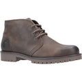 Khaki - Front - Cotswold Stroud Mens Leather Lace Up Shoe Boot