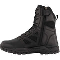 Black - Side - Magnum Elite Spider X 8.0 Mens Tactical Leather Uniform Boots
