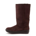 Chocolate - Side - Rocket Dog Sugardaddy Womens-Ladies Leather Pull On Boot