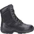 Black - Side - Magnum Panther 8.0 Mens Leather Steel Toe Safety Boots