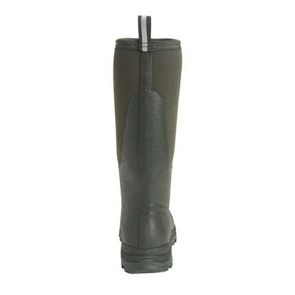 Moss - Back - Muck Boots Outpost Mens Tall Wellington Boots