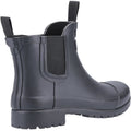 Black - Side - Cotswold Womens-Ladies Blenheim Wellington Boot