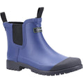 Navy - Front - Cotswold Womens-Ladies Blenheim Wellington Boot