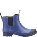 Navy - Back - Cotswold Womens-Ladies Blenheim Wellington Boot